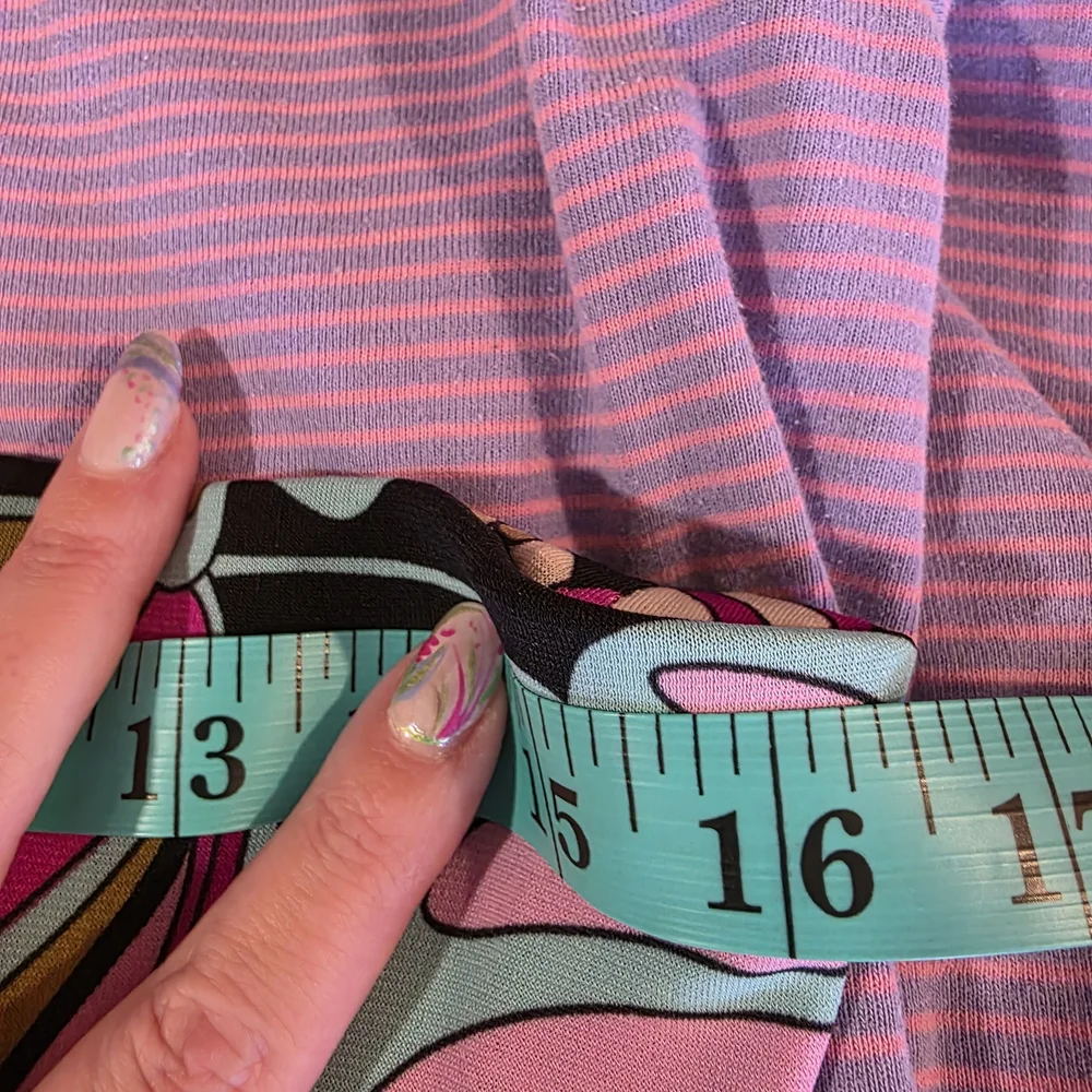 Vintage Strapless Dress with Pink and Purple Floral Design - Picture 13 of 14